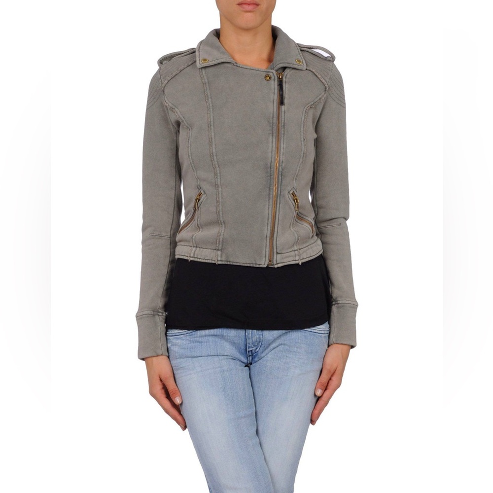 Diesel Cotton Moto Jacket in Size M